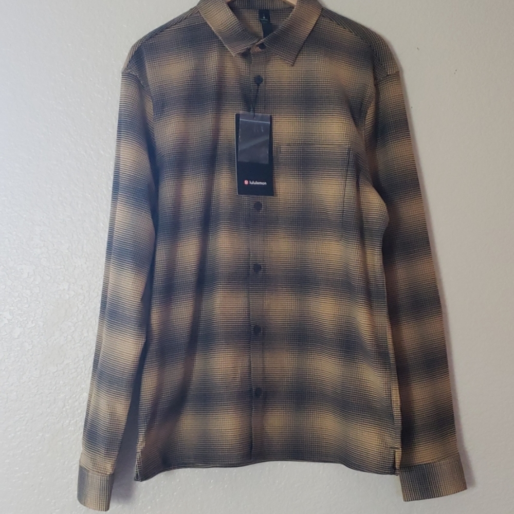 Lulu lemon Mason's plaid shirt